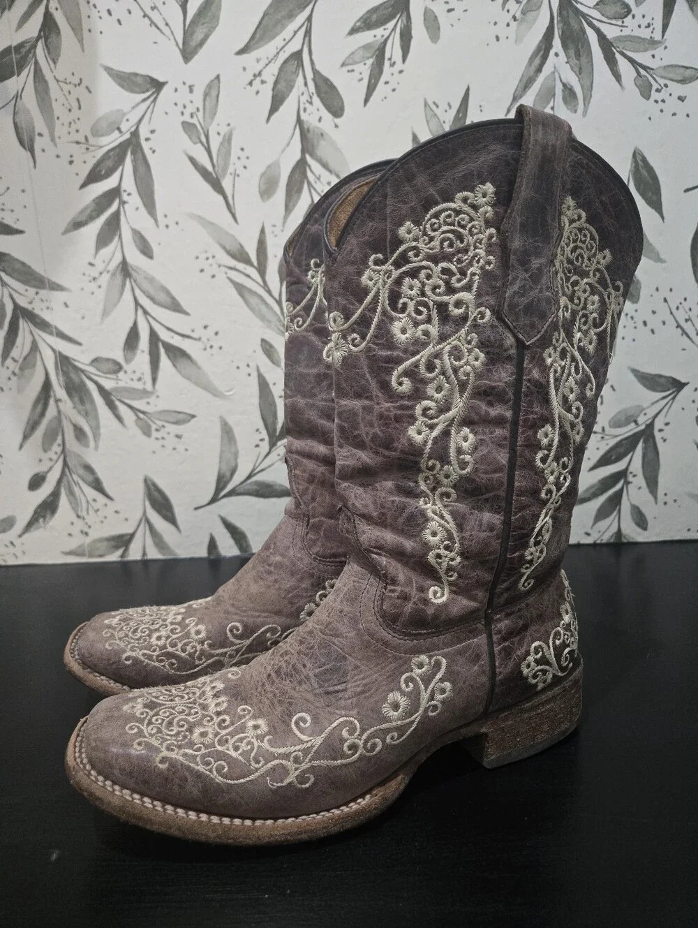 Corral Girls Embroidered Western Boots